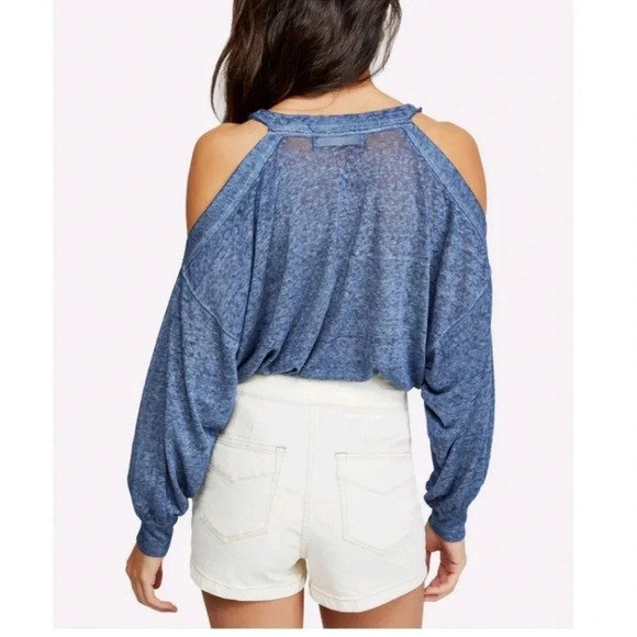 Free People We The Free Blue Chill Out top size XS - Picture 2 of 8
